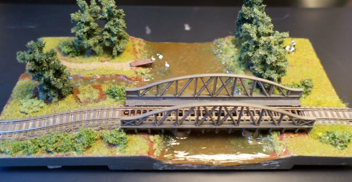 BRÜCKE - gebaut von Walter Leditzky, Foto: Walter Leditzky