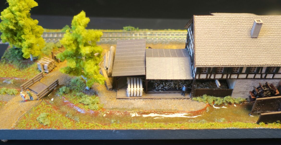 SÄGEWERK - gebaut von Walter Leditzky, Foto: Walter Leditzky