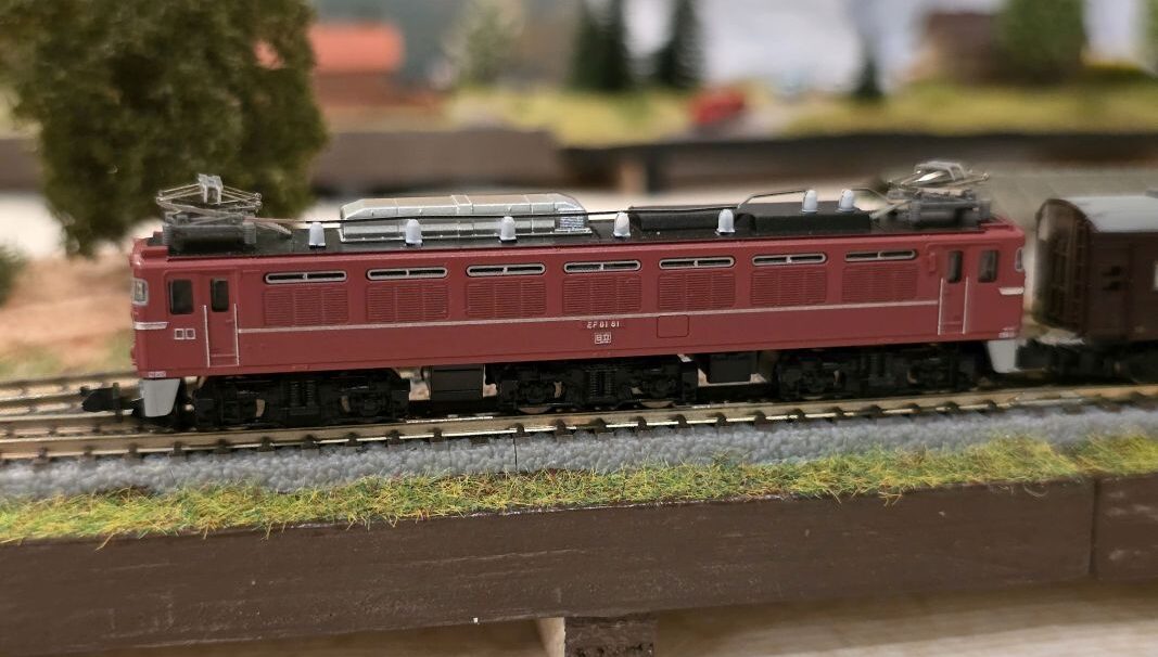 "Elektro-Lokomotive JNR EF81 Royal Train #81"