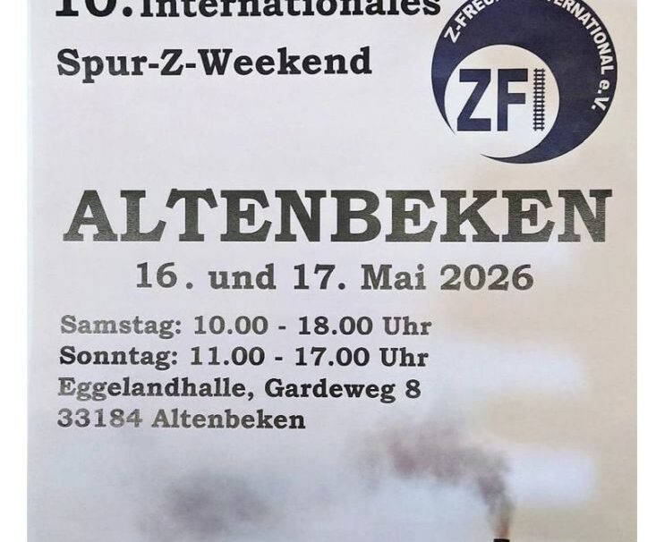 10. Internationales Spur-Z-Weekend - Altenbeken